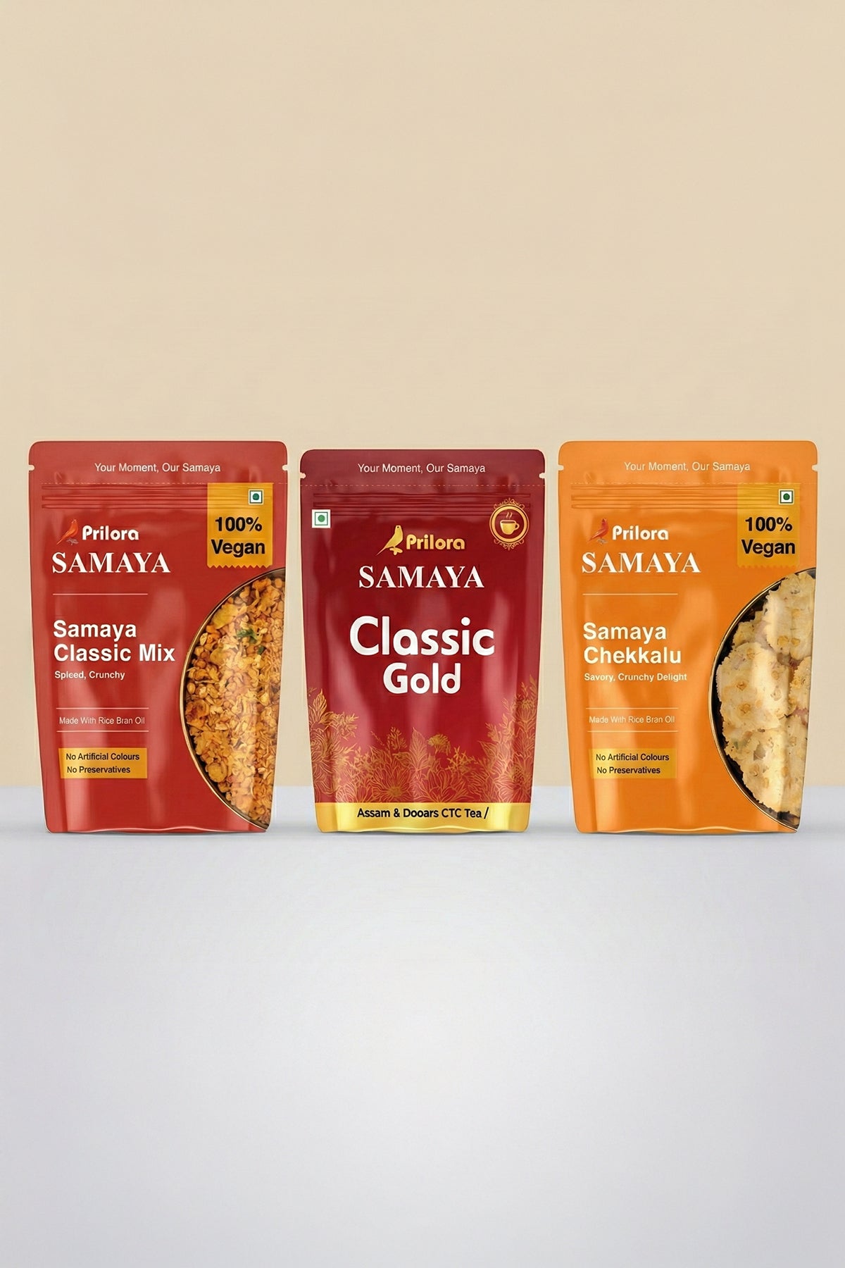 Classic Gold + Snacks Combo – 500 g