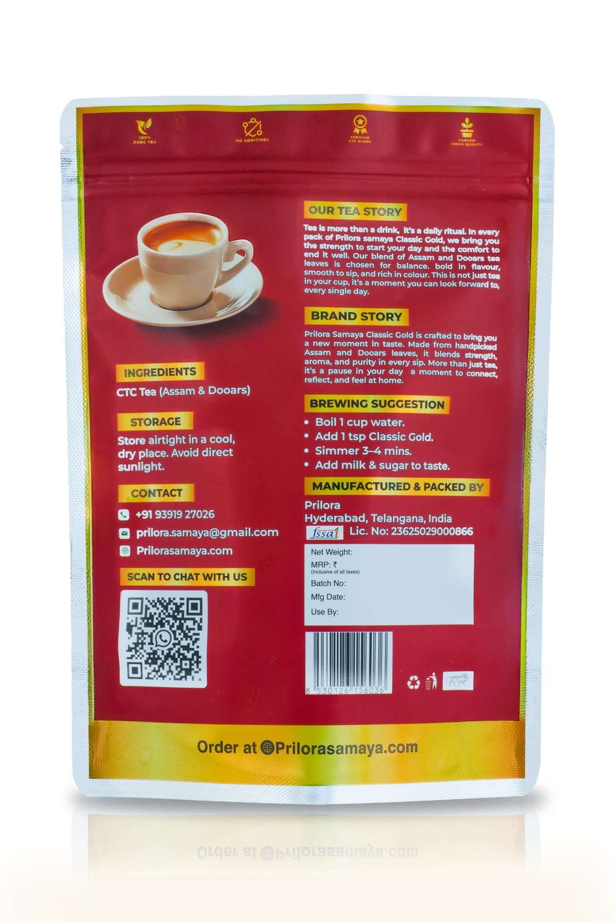 Classic Gold - A richer blend for a deeper cup.